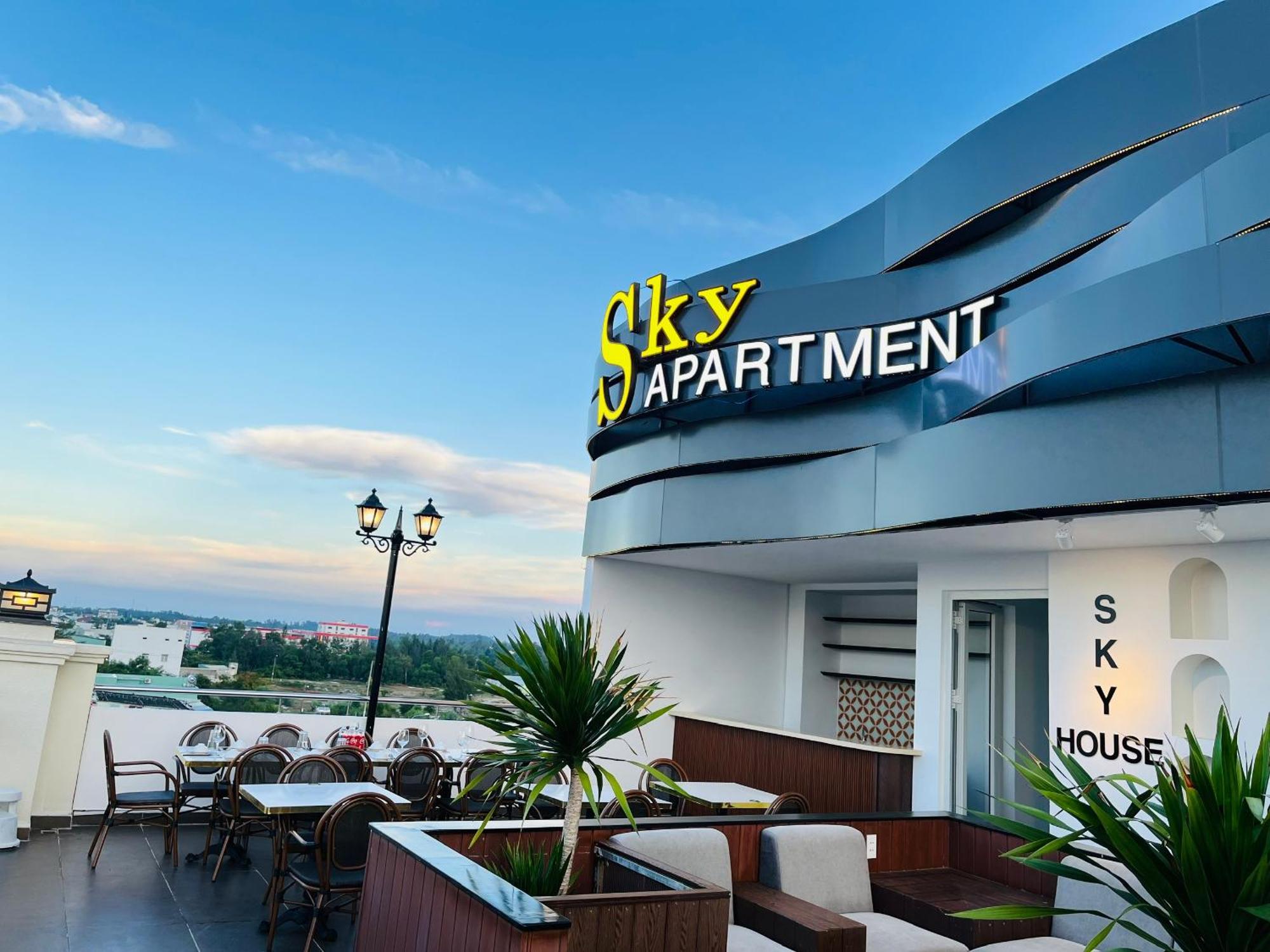 Sky House Apartment Tam Kỳ Bagian luar foto