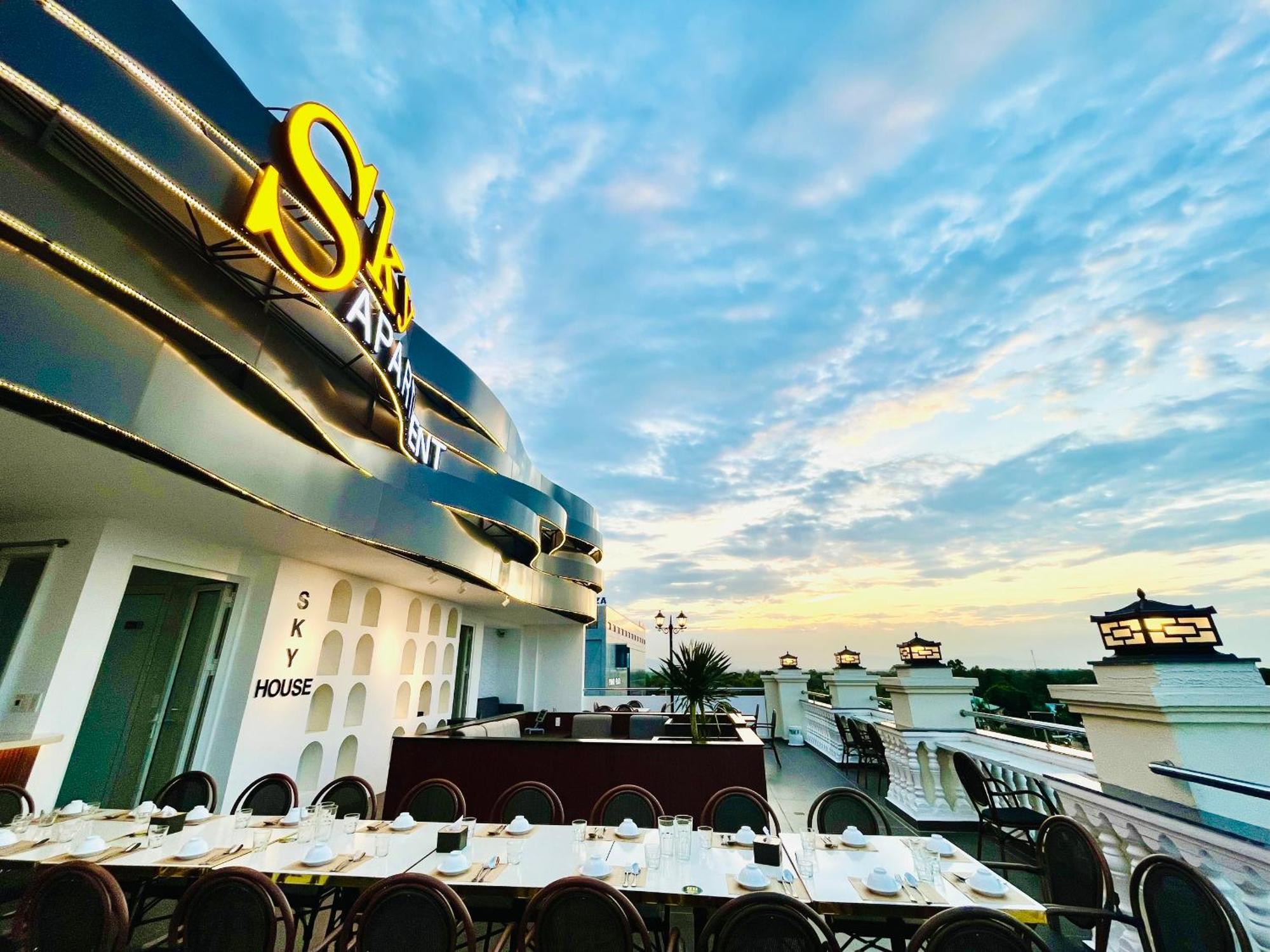 Sky House Apartment Tam Kỳ Bagian luar foto